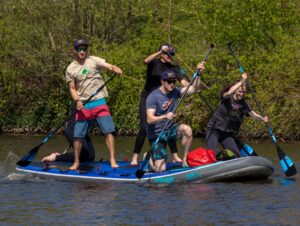 SUP für den JGA in Lüneburg